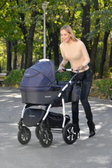 Krausman – Carucior 3 in 1 Kraus Clasic Dark Blue
