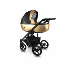 Bexa Carucior copii 3 in 1 reversibil complet accesorizat 0-36 luni Bexa Air Gold Black