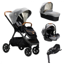 Joie Carucior pentru copii multifunctional 3 in 1 Finiti Signature Carbon + Baza Isofix Encore
