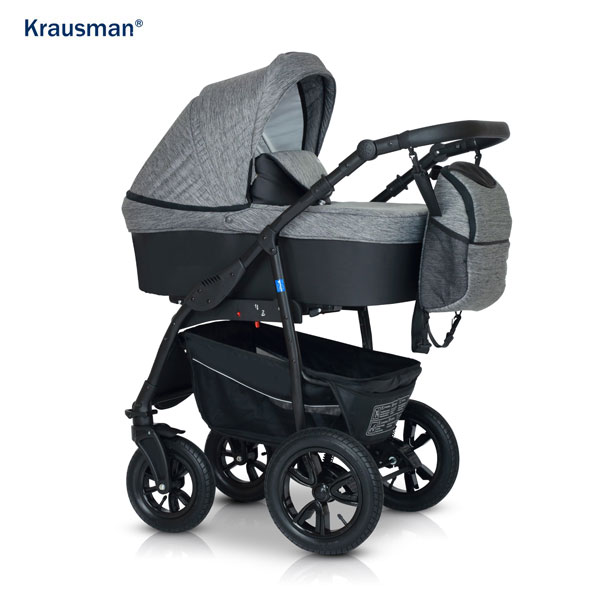Krausman – Carucior 3 in 1 Trend Dark Grey Prestige