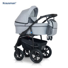 Krausman – Carucior 3 in 1 Trend Light Grey Prestige