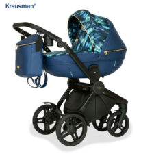 Krausman – Carucior 3 in 1 Topaz Lux Dark Blue LIMITED