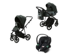 CARUCIOR 3 IN 1 PORTO ADAMEX CU SCOICA CYBEX ATON S2 I-SIZE GREEN PS99