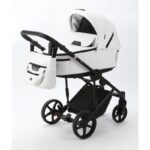 NOUL CARUCIOR COPII 3 IN 1 ZICO ADAMEX DELUXE WHITE LEATHER SA1