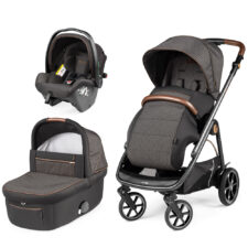 Carucior 3 in 1 Peg Perego Veloce SLK 0 – 22 kg 500 negru/gri