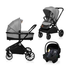 Carucior 3 in 1, Lionelo, Mika Gri